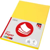 Quantore Kopieerpapier Colour A4 80gr geel 100 vel - 3 stuks
