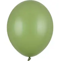 Party Deco Partydeco - Ballonnen latex - Rosemary green Eucalyptus 12 cm (100 stuks)