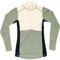 Devold - Women's Lauparen Merino 190 Zip Neck - Merino-ondergoed S, olijfgroen