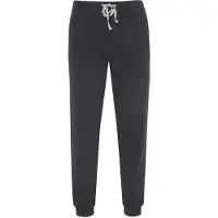 Hajo Heren joggingbroek met boorden zwart - Zwart - Maat - 58