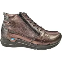 Wolky Why Veterschoenen Hoog - brons - Maat 42
