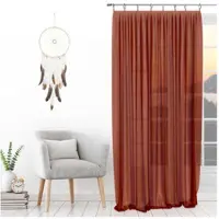 Soleil D Ocre Vitrages SPIRIT dames 135x250 cm
