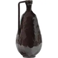 Woood Indre Vaas Decoratie - Aluminium - Bruin - 36x18x16 cm