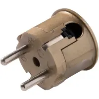 Kaiser Martin Gouden MK Stekker Met Aardingscontact - 517/go [60 stuks]