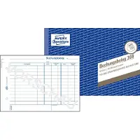 Avery Formulierenboek 'Boekhoudingsbewijs', liggend A5-formaat.