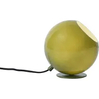 QAZQA Retro tafellamp groen met glas - Mabel