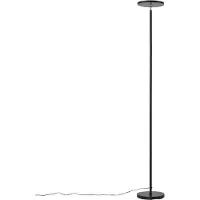 QAZQA Moderne vloerlamp zwart incl. LED dimbaar RGB met afstandsbediening - Sjors