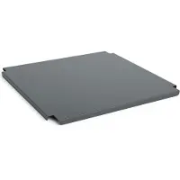 HAY Colour Crate deksel groot square Charcoal