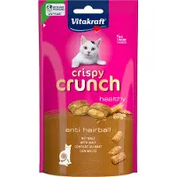 Vitakraft Crispy Crunch anti haarbal kattensnack (60 g) 8 verpakkingen