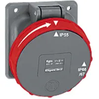 Legrand Hypra inbouwstopcontact 400V 63A 4P IP67 - 059427