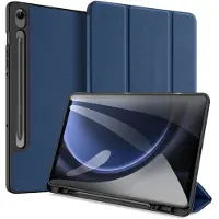 DUX Domo Bookcase voor de Samsung Galaxy Tab S10 FE / S9 FE - Donkerblauw