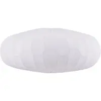 Globen Lighting Bladverk Lampenkap Wit 70 Cm - Lampenkappen Katoen White - 775408