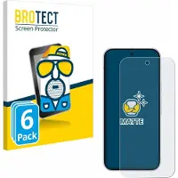 BROTECT - Screenprotector voor Google Pixel 10 Pro - Folie Beschermfolie matte 6 Stuks