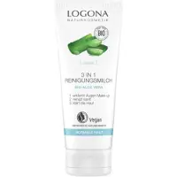 Logona Bio-aloe vera en bio-damascener roos 3-in-1 Oogmake-up Remover 100 ml