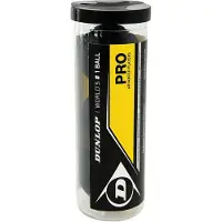 Dunlop - Pro Squash Balls - Double Dot- Set of 3