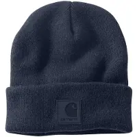 Carhartt Muts Men Black Label Watch Hat Navy