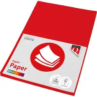 Quantore kopieerpapier A4 felrood 160gr FSC milieukeurmerk.
