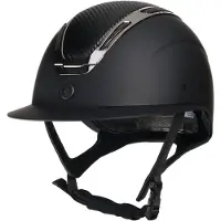 BR Equestrian Equipment Paardrijcap Zeta Sport Zwart