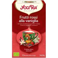 Yogi tea Biologische Rode Vruchten & Vanille 17 Zakjes