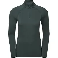 Montane F Dart Xt Zip Neck, dames, groen