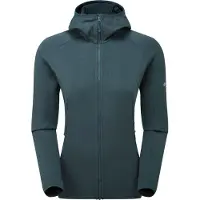 Montane F Protium Hoodie, fleecetrui, dames, donkergroen