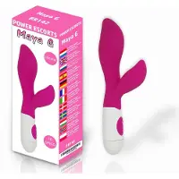 Power Escorts Maya G - G spot & Klitoris Vibrator - 20 cm - Roze - 10 Function - BR142