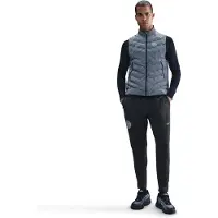 Nike Paris Saint-Germain Phenom Elite Trainingsbroek Woven 2025-2026 Donkergrijs Zilver