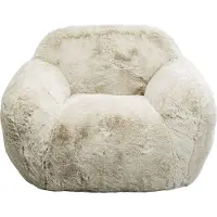 Kare design Fauteuil Mika 115cm creme