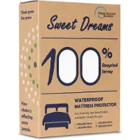 Sweet Dreams Waterdichte molton matrasbeschermer/Incontinentie Hoeslaken- 160x200+30CM
