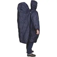 Travelsafe Regenhoes met Rugzakverlenging, L/XL, marineblauw