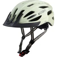 Cairn Fusion Led USB Mat Grijs/Lichtgroen Helm || Maat: M (55-59 cm)