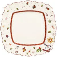 Villeroy & Boch Dinerbord Toy's Delight - Wit - 28 x 28 cm