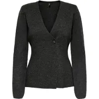 ONLY Gebreid vest 'ONLMYERA' antraciet