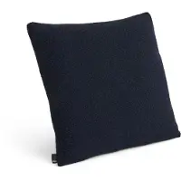 HAY Sierkussen Texture Cushion Blue, Black (50 x 50 cm)
