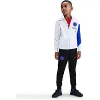 Nike Paris Saint-Germain Strike Trainingspak Full-Zip 2025-2026 Kids Wit Zwart Blauw Rood