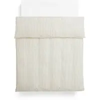 HAY Dekbedovertrek Fineline Duvet Cover Ivory-200 x 200 cm