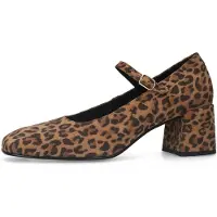 Manfield Pumps donkerbeige / zwart