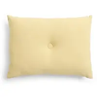 HAY Dot Linen kussen 45x60 cm Soft yellow