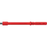 Wera 05006642001 Kraftform Kompakt A VDE 712 i: Adapterbit, geïsoleerd, voor 1/4" dopstukken, 1/4" x 154 mm
