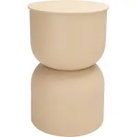 Koopman Bijzettafel - Ø31xH46cm - Zand