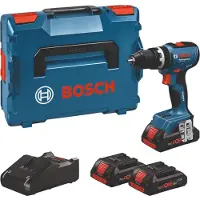 Bosch Professional Gsb 18v-65 + 3 Bat Procore4.0ah + L-boxx Elektrische Schroevendraaier