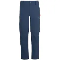 TROLLKIDS - Kid's Kjerag Zip Off Pants - Trekkingbroek 110, blauw
