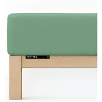 Schlafgut Badstof Hoeslaken M - 120x200 - 130x200 665 Green Mid
