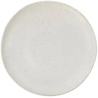 House Doctor Pion lunch borden wit/grijs - set van 6 stuks