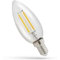 Spectrum LED LED Lamp E14 1W 230V - 120 Lumen - 4000K Neutraal wit - Natuurlijk licht - Energiezuinig