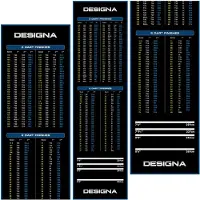 Designa Dartsmat - Checkout - 2 afmetingen -