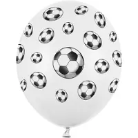 Party Deco Partydeco - Ballonnen voetbal (50 stuks)