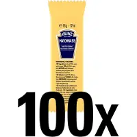 Heinz Mayonaise portie - Doos 100 stuks x 1,7 cl