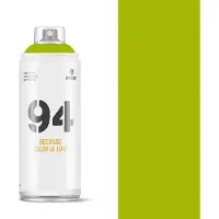 Montana Colors MTN94 Neon Green spuitverf - 400ml lage druk en matte afwerking