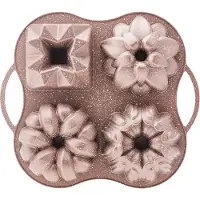 Karaca Cake pro - Rosegold Bakvorm - Graniet - 4 vormen in 1